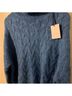 Hatch Blue Wool Pullover Sweater Size L - photo 4