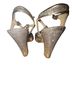 Mariano Renzi Black Gold Heels Size 8 1/2 - photo 2