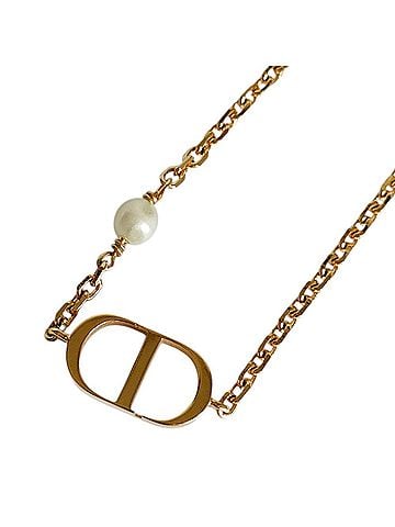 Christian Dior Christian Dior Petite CD Chain Bracelet, Gold Color, B1310PTCRS D301, Women's Accessory (view 2)