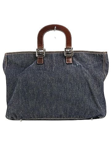 Fendi FENDI Vintage Denim Tote Bag Handbag 2354 26329 008 Indigo Women's (view 1)