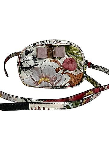Salvatore Ferragamo Salvatore Ferragamo Japan Limited Silk Capsule Collection Vara Ribbon Shoulder Bag Multicolor Women's (view 1)