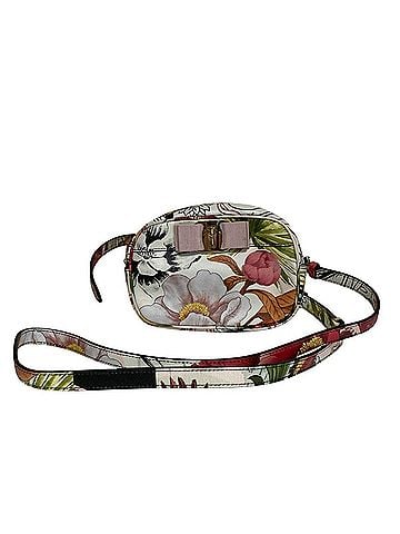 Salvatore Ferragamo Salvatore Ferragamo Japan Limited Silk Capsule Collection Vara Ribbon Shoulder Bag Multicolor Women's (view 2)