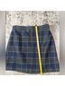 Hollister Plaid Blue Green Red Yellow Casual Skirt Size S - photo 9