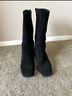 La Canadienne 100% Suede Black Boots Size 8 1/2 - photo 4