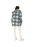 Hatch Checkered-gingham Blue Ivory Coat Size XXS - photo 2