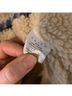 Hatch Checkered-gingham Blue Ivory Coat Size XXS - photo 7