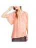 Hatch Pink Short Sleeve Blouse Size S - photo 1