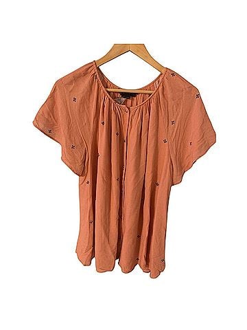 Hatch Short Sleeve Blouse (view 2)