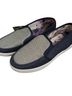 Muk Luks Bow Print Blue Sneakers Size 7 - photo 1