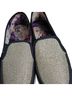 Muk Luks Bow Print Blue Sneakers Size 7 - photo 2