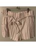 Hatch Stripes Ivory Multi Color Shorts Size M - photo 3