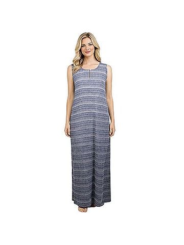 J.Jill Pure J. Jill Linen Shift Maxi Dress Casual Dress (view 1)