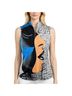 Jamie Sadock Graphic Solid White Blue Tank Top Size S - photo 1