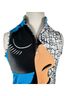 Jamie Sadock Graphic Solid White Blue Tank Top Size S - photo 5