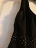 Bill Levkoff 100% Polyester Solid Black Cocktail Dress Size 14 - photo 5