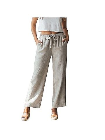 Talbots Easy Drawstring Linen Pants (view 1)