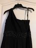 Bill Levkoff 100% Polyester Solid Black Cocktail Dress Size 14 - photo 3