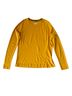 Smartwool 100% Wool Solid Yellow Long Sleeve Blouse Size XL - photo 1