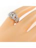 Hermès 100% 18k White Gold Multi Color Hermes diamond ring One size - photo 5