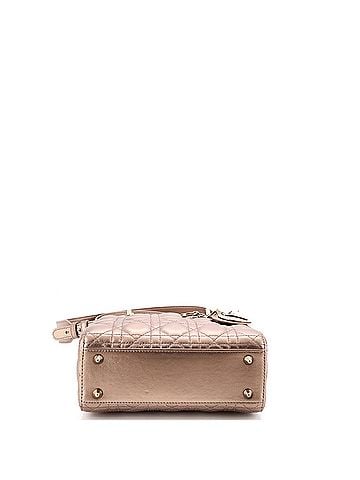 Christian Dior My ABCDior Lady Dior Bag Metallic Cannage Quilt Leather (view 2)