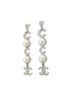 Chanel 100% Other White Chanel earrings One size - photo 2
