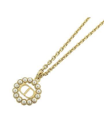 Christian Dior Christian Dior Petite CD Circle N3559WOMRS Necklace (view 1)