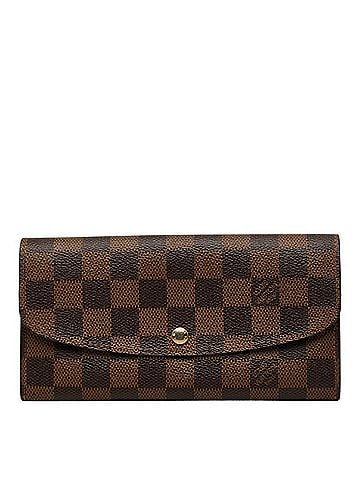 Louis Vuitton Louis Vuitton Damier Portefeuille Emilie Long Wallet N63019 Brown Women's LOUIS VUITTON (view 1)