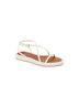 Reformation 100% Leather White Sandals Size 7 1/2 - photo 1