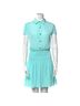 Ramy Brook 100% Polyester Blue Green Casual Dress Size M - photo 1