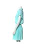 Ramy Brook 100% Polyester Blue Green Casual Dress Size M - photo 3