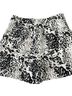 J.Crew 100% Polyester Print White Black Shorts Size 4 - photo 2