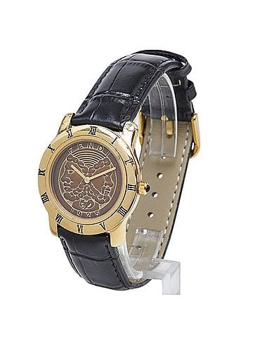 Fendi Fendi 800G Quartz Watch, Brown Dial, Leather Strap, Plated, Women's. (view 2)