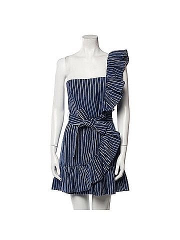 Alexis Asymmetrical Oneshoulder Sundress Casual Dress (view 1)
