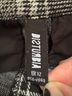 Disturbia Plaid Black White Casual Pants Size 8 - photo 3