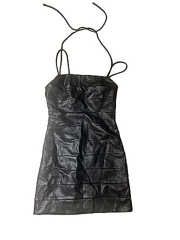 STAUD buzz faux leather  Cocktail Dress (view 1)