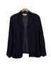 Escada Solid Black Blazer Size 12 - photo 1