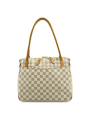 Louis Vuitton LOUIS VUITTON Damier Azur Figeri PM Shoulder Bag Tote N41176 (view 2)