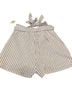 Everly Stripes Blue White Shorts Size M - photo 2