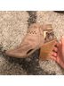 Not Rated Brown Heels Size 7 1/2 - photo 3