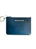 Michael Kors 100% Leather Blue Makeup Bag One size - photo 1