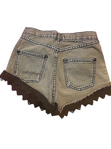Free People Jean Shorts Denim Shorts (view 2)