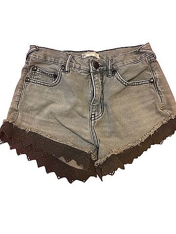 Free People Jean Shorts Denim Shorts (view 1)