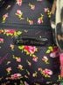 Betsey Johnson Floral Black Multi Color Leather Backpack One size - photo 6