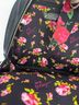 Betsey Johnson Floral Black Multi Color Leather Backpack One size - photo 5