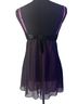 Ambrielle Black Purple Romper Size 6 - photo 2