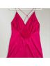 Ramy Brook 100% Polyester Solid Pink Casual Dress Size 14 - photo 6