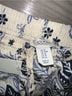 Calypso St. Barth Floral White Blue Skort Size M - photo 4