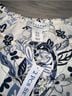 Calypso St. Barth Floral White Blue Skort Size M - photo 3
