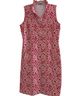 J. McLaughlin Graphic Red White Casual Dress Size M - photo 1