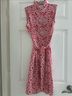 J. McLaughlin Graphic Red White Casual Dress Size M - photo 5